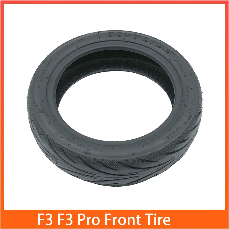 

Original 10-inch 60/70-6.5 Front Tire for Ninebot F3 F3 Pro Electric Scooter Off-road Rubber Tryes Wheel Parts Accessories