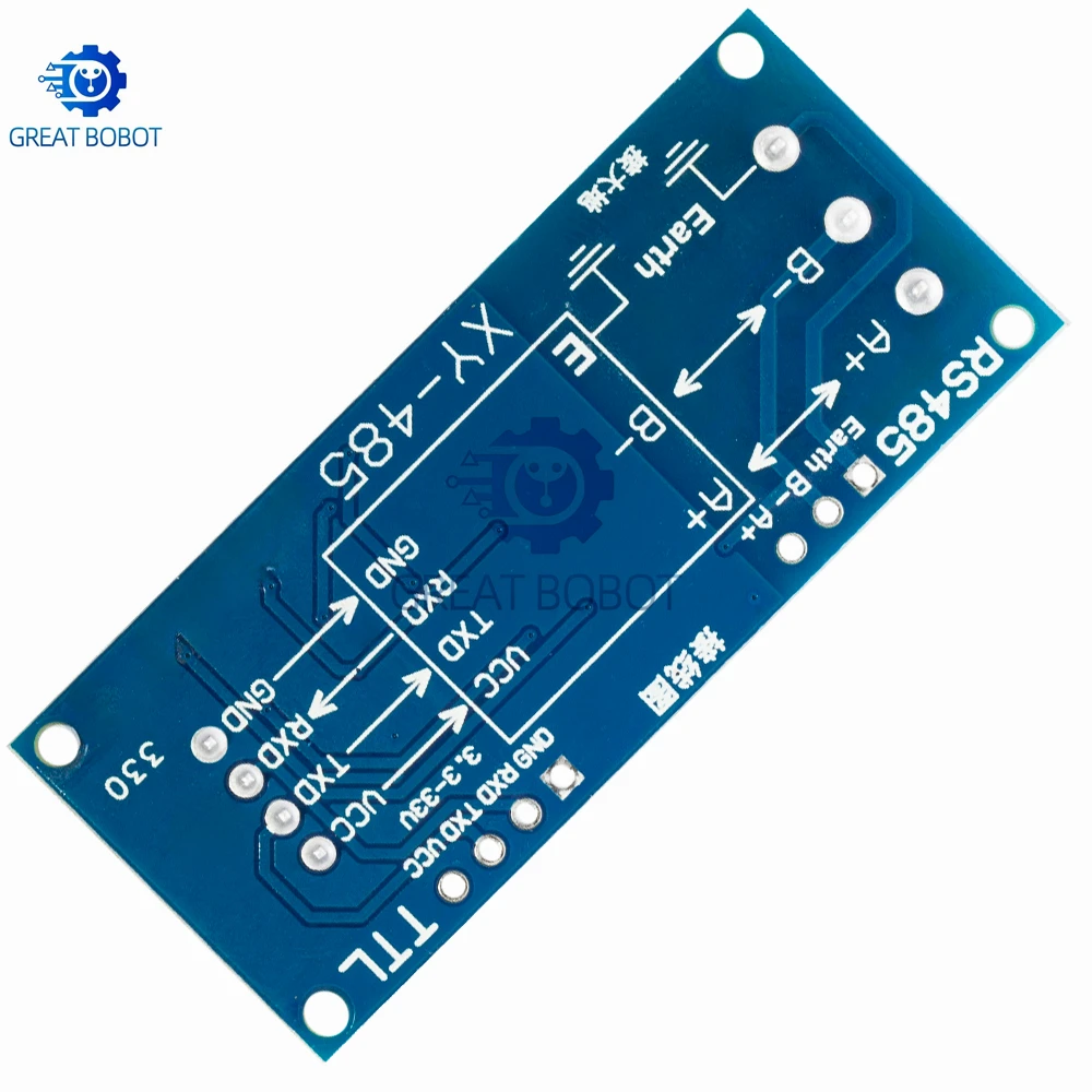 3.3V/5V TTL to RS485 Converter Module, Auto Control Transceiver for Arduino AVR