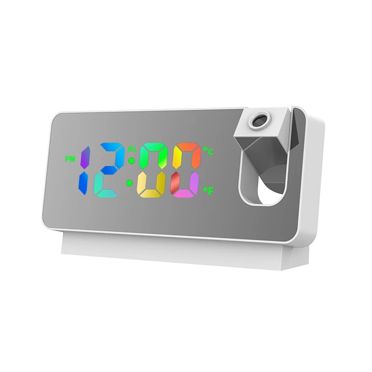 

A71P Электронные часы Светодиодный большой экран Зеркало Смарт-будильник Проекция Маленький будильник