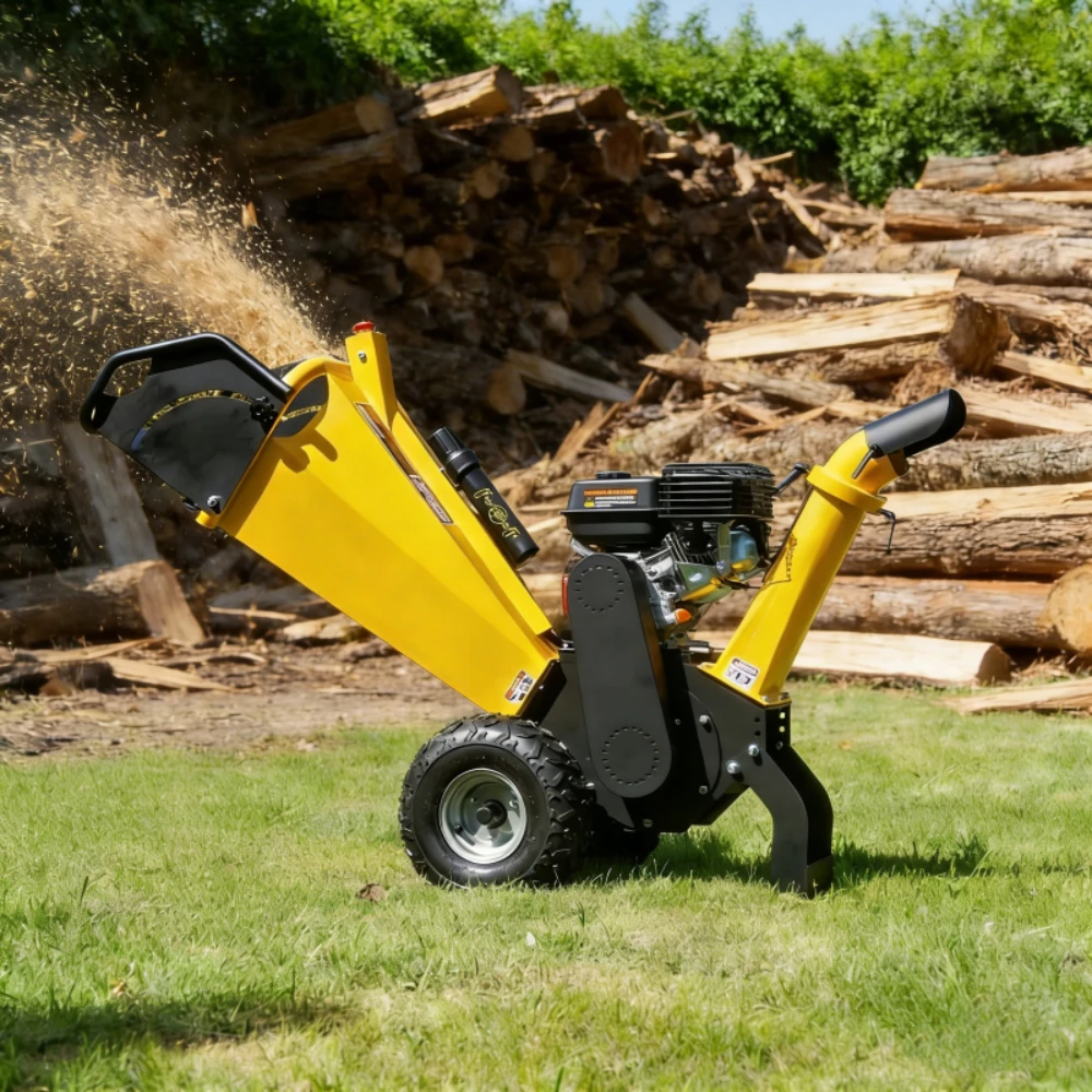 

Customized 7HP Wood Crusher,Tree Branch Crusher,Tree Trunk Crusher, Woodcutter, for Garden and Household Use Forestry Machinery