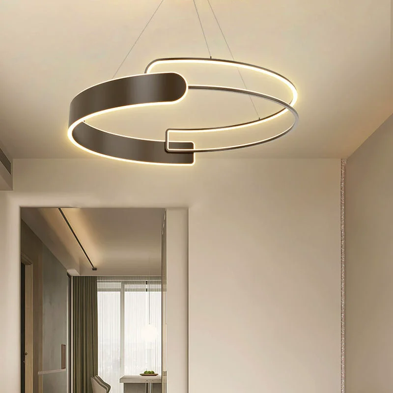 

Adjustable Indoor Lighting High Brightness for Living Room Dining Room Bedroom Decor Ornament Simple Modern Ceiling Chandelier