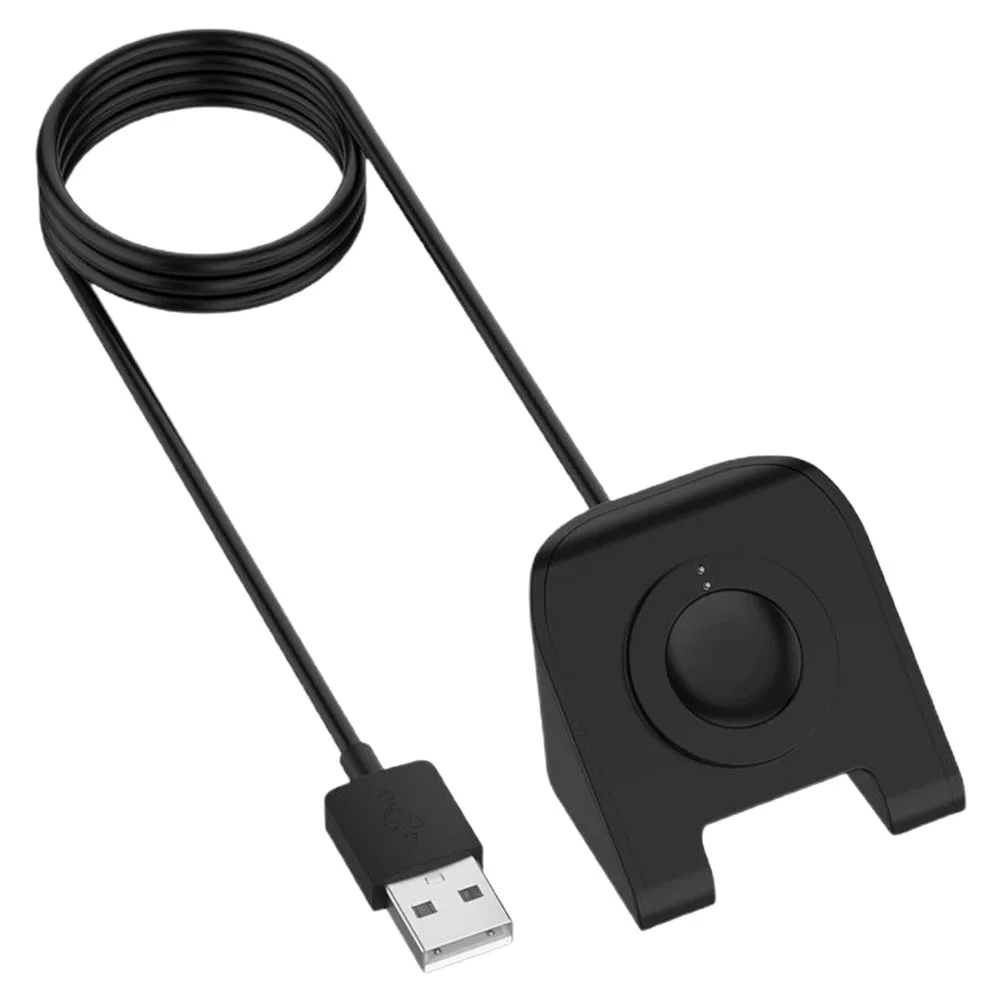 

Smartwatch St Adapter Black USB Device Charging Holder TPE Material Lightweight Compact High Purity Wire