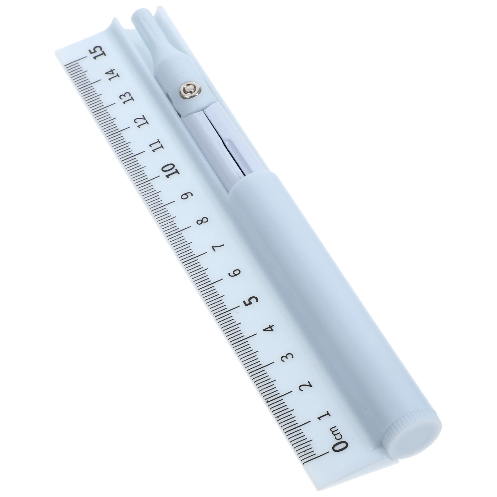 

Multifunctional Compass Pen Ruler Set Small Protractor Metric System School Supplies High Precision Plastic Metal Materials
