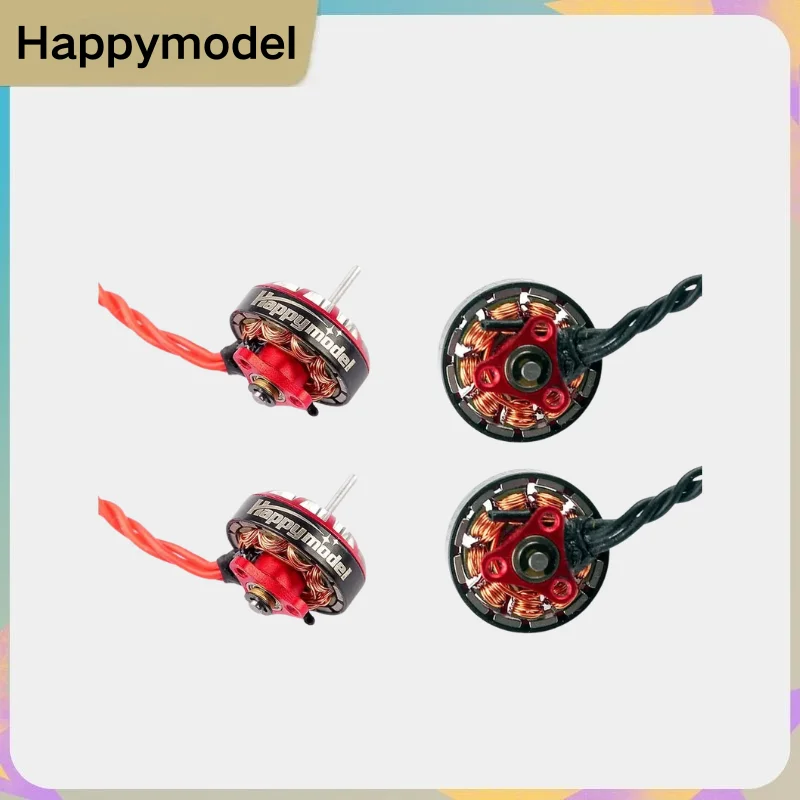 

HappyModel EX1102 1102 Brushless Motor 4PCS 8500KV 9000KV 10000KV 13500KV 2-3S for Mobula7 HD 75mm 85mm Tinywhoop Drone