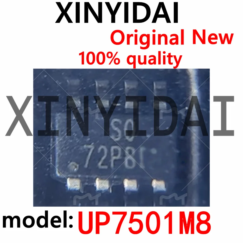 

10PCS UP7501M8 UP7501 printing silk S0 SO SOT23-8 brand new original