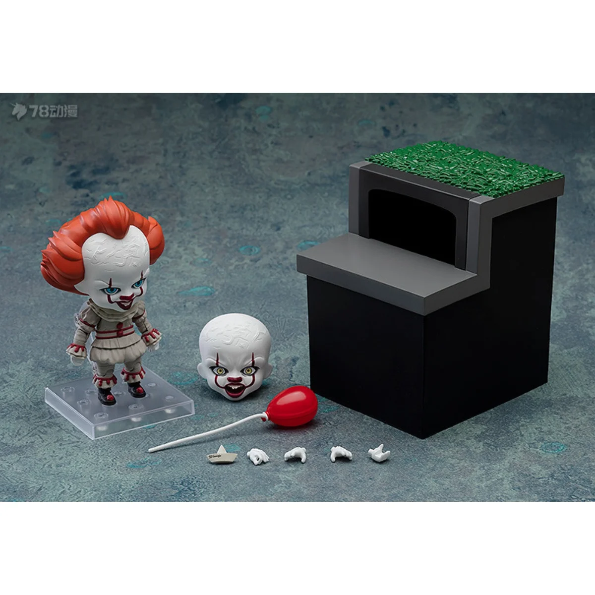 GSC سلسلة Nendoroid الأصلية رقم 1225 《It》Pennywise خارج الطباعة التماثيل الطرفية لعب للأولاد هدية الحلي القابلة للجمع