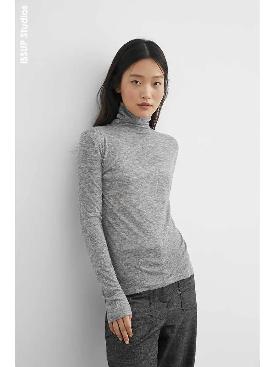 

Футболка Issup Studios Vintage, свободного кроя, удлиненная, легкая, облегающая, базовый слой, из полиэстера и регенерированного хлопка