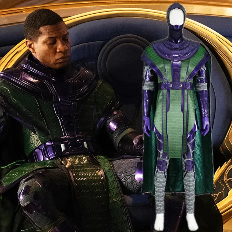 

2023 New Ant3 Cosplay Kang The Conqueror Cosplay Costume Kang Battle Suit Outfit with Boots Disguise Kang Costume Outfit
