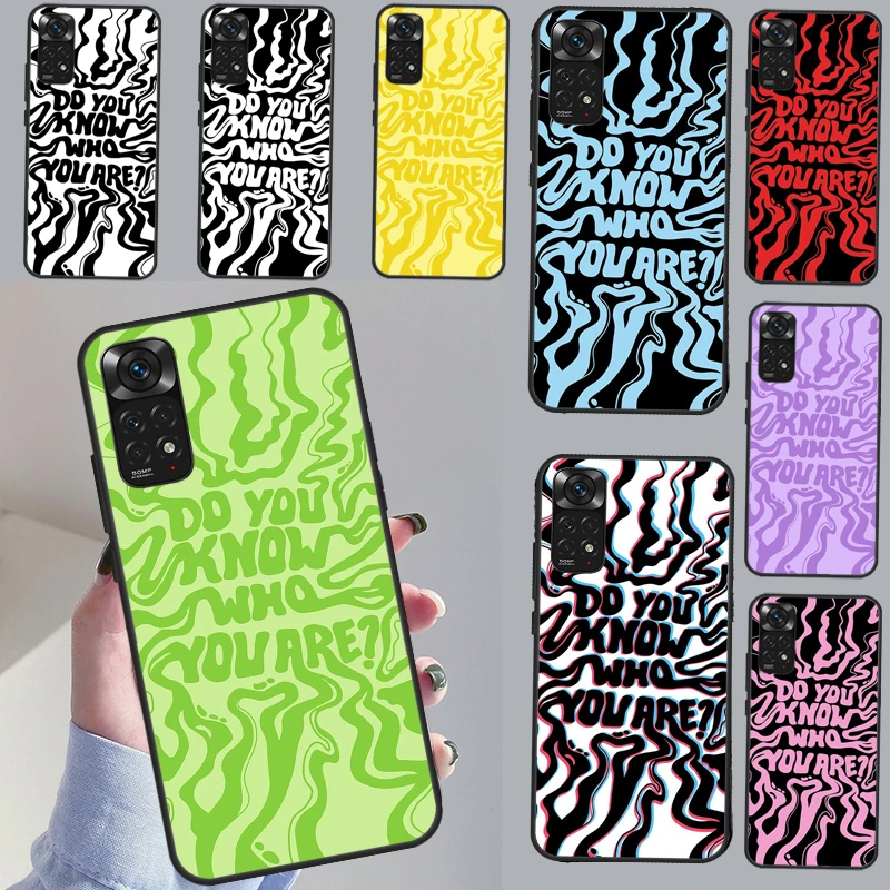 Знаете ли вы, что вы искусственное для Redmi Note 11 10 8 9 12 Pro Plus Note 12S 11S 10S 9S, чехол для Redmi 12C 9C 10C 10A