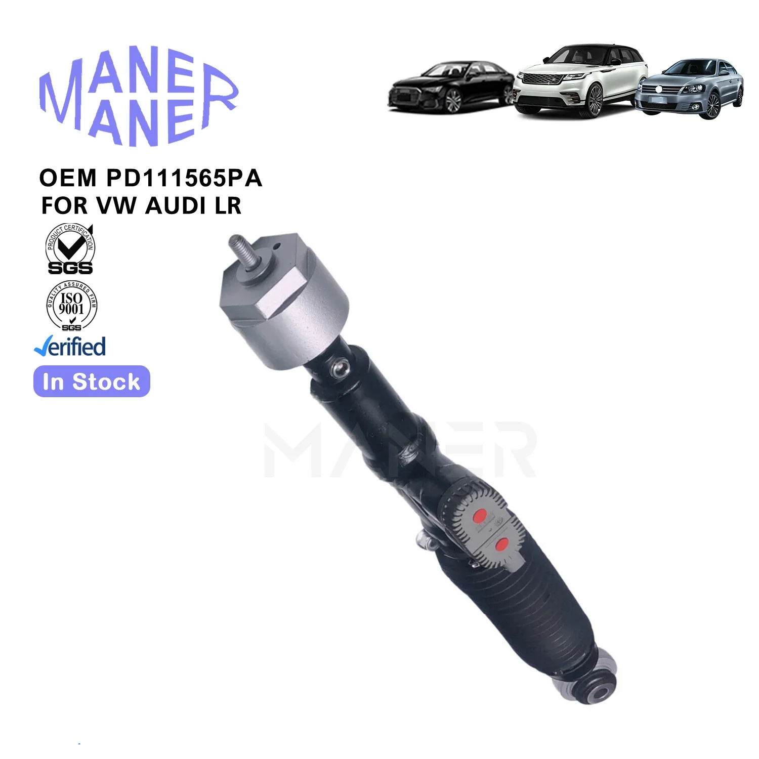 MANER PD111566PA PD111565PA 3Z0698183 Suspension Parts Front Air Suspension Shock Absorber for Bentley Arnage 2005