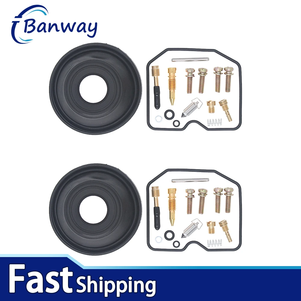 

Carburetor Repair Rebuild Kit For Kawasaki Mule 1000 KAF450 B1 1988 UTV Carb Overhaul Set Gasket O-Ring Jets Replacement