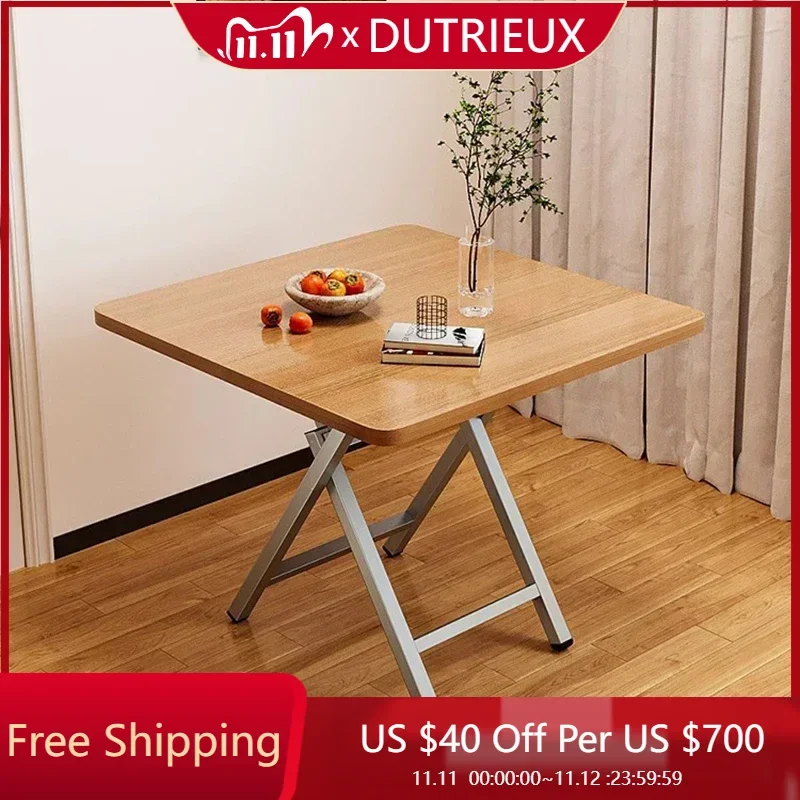 

Folding Corner Dining Table Writing Office Designer Minimalism Reception Dining Table Salon Juegos De Comedor Unique Furniture