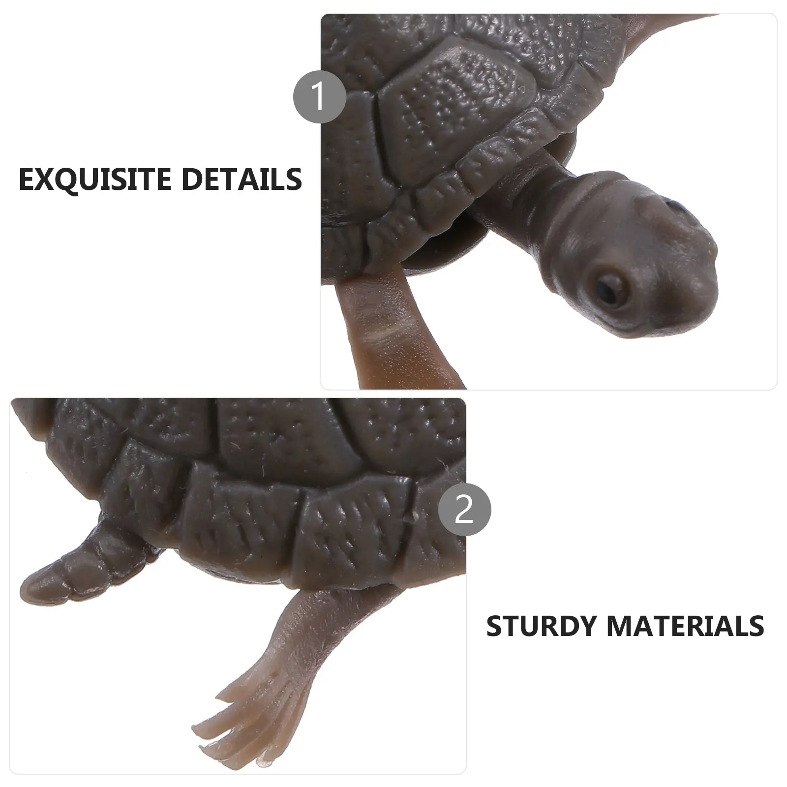 

3Pcs Safe Ecofriendly Fake Turtle Ornament Fish Tank Aquarium Accessory Fake Turtle Fish Tank Decoration Aquarium Ornament