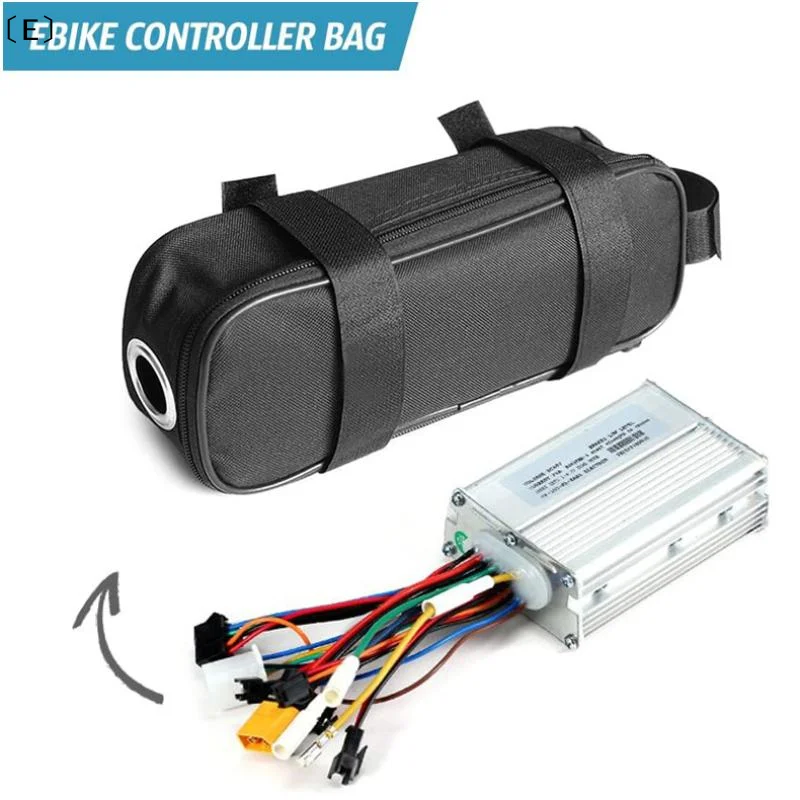 

〔E〕Electric Bicycle Controller Bag Firm Oxford Cloth Waterproof MTB Road Bike Battery Case Portable Cycling Hanging Storage Pack
