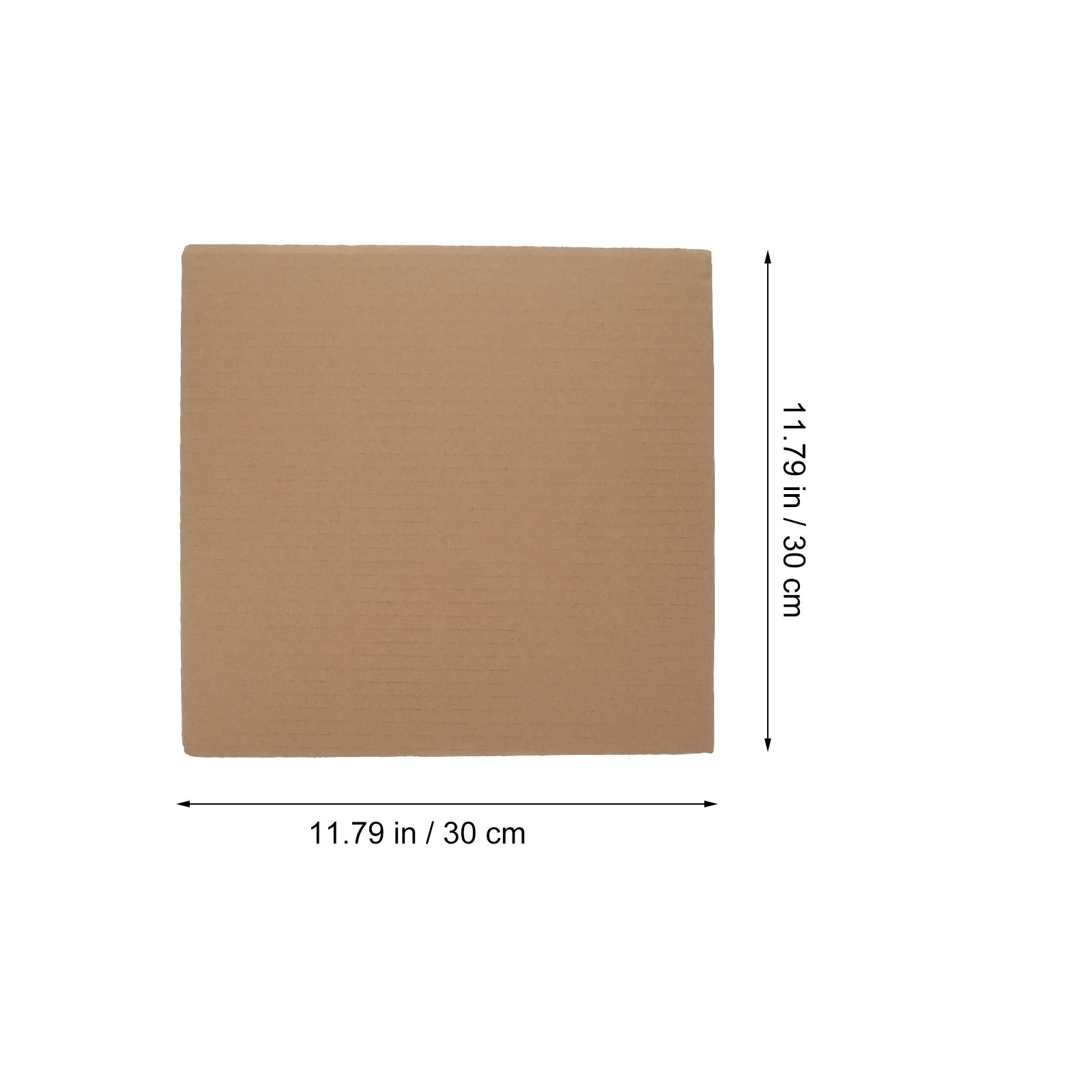 

12Pcs Corrugated Cardboard Sheets Thick Double Sided DIY Paperboard for Craft Making Art Frames Mailing Dividers and Packing