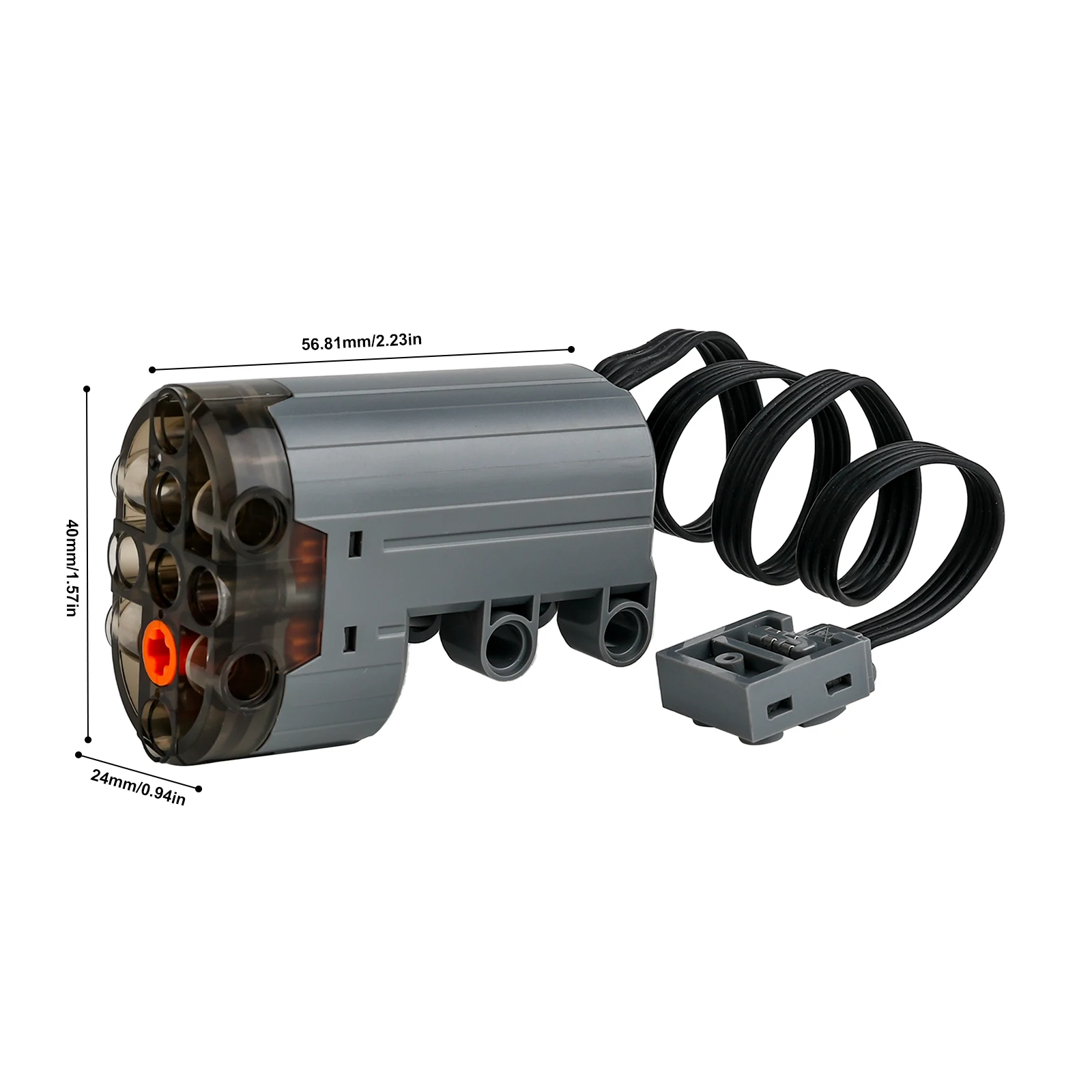 มอเตอร์เซอร์โวแรงบิดสูง 88004 สำหรับฟังก์ชันพลังงานของตัวต่อ ใช้งานร่วมกับระบบตัวต่อทางเทคนิคหลักได้