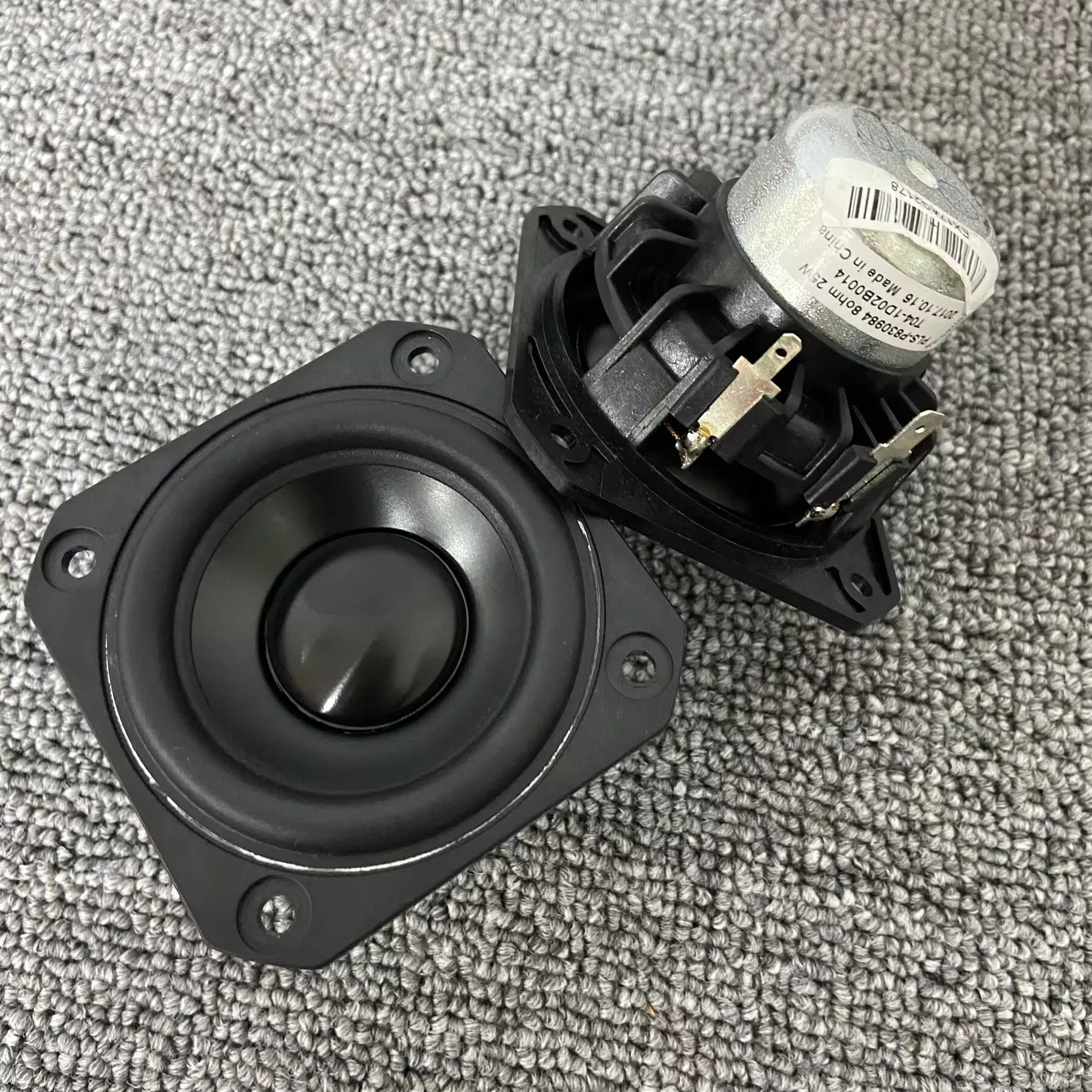 GHXAMP For Peerless P830984 2.5 inch 2.75 inch full frequency speaker Long Stroke Neodymium 8ohm 25W Genuine 2PCS