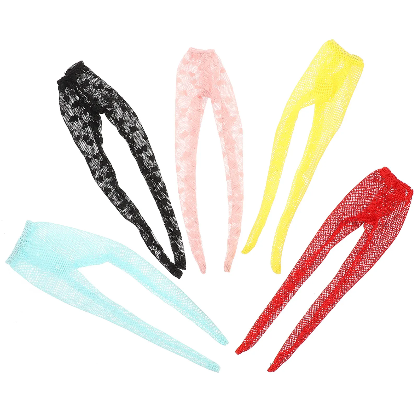 

5 шт. аксессуаров для чулок: милые кружевные носочки для девочек, для косплея и нарядов