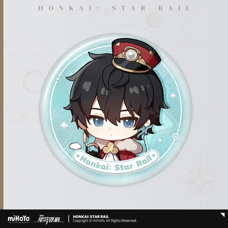 Sunsyea Honkai Star Rail Officiële Merchandise miHoYo Originele Authentieke Naamloze Medaille Serie Badge Aventurine Boothill Sunday Phainon