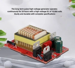 10KV High Voltage Power Supply DC Pulse Arc Generator Module Discharge Ignition 24 Hours Long Continuous Operation