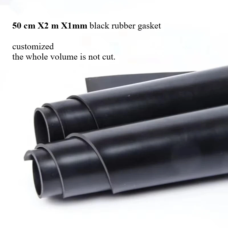 Customized link exclusive 50cmX length 2 m x thickness 1mm Custom NBR Nitrile Rubber Gasket Sheet