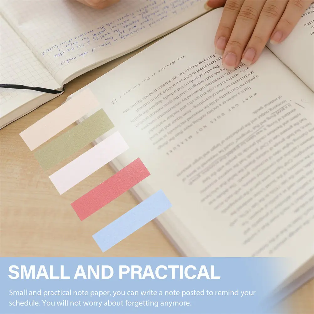 

9Sets Sticky Tabs Book Markers Colored Classification Index Tabs Tearable Memos for Office Study Notes File Sorting Easy Peel