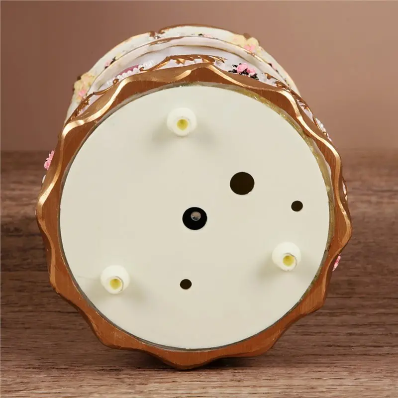 لفتاة صغيرة الأميرة صندوق تشغيل الموسيقى الدائري هدية عيد ميلاد صندوق تشغيل الموسيقى لزميل الدراسة فتاة القلب