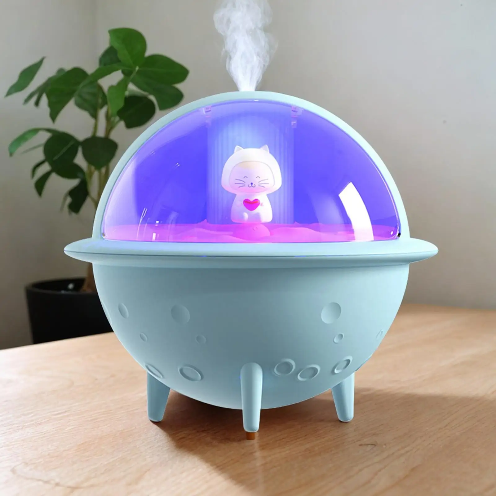 เครื่องเพิ่มความชื้นในอากาศแบบชาร์จไฟได้สำหรับห้องนอนบ้านห้องนั่งเล่น