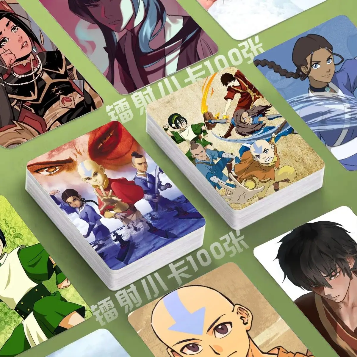 

100 Pc/set Avatar The Last Airbender Holographic Lomo Card Album Comic Characters Photocard Fans Collection Cards
