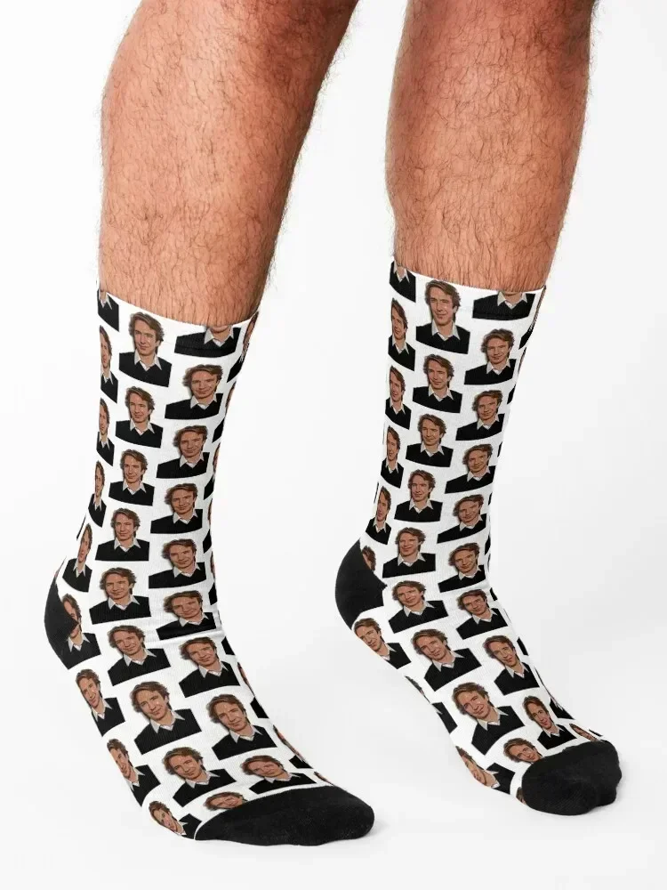 Alan Rickman Socks ชุดปีใหม่ ถุงเท้าแฟชั่น ผู้หญิง ผู้ชาย