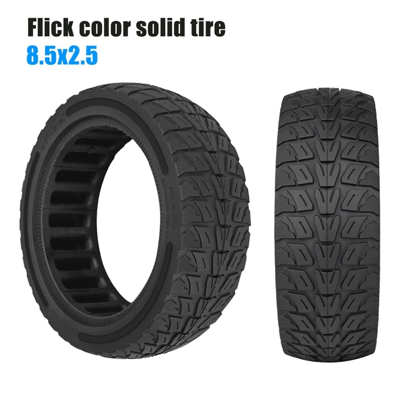 8.5 X 2.5 Solid Tire Electric Scooter Wear-Resistant Off-Road Tyres For Dualtron Mini&Speedway Leger (Pro)