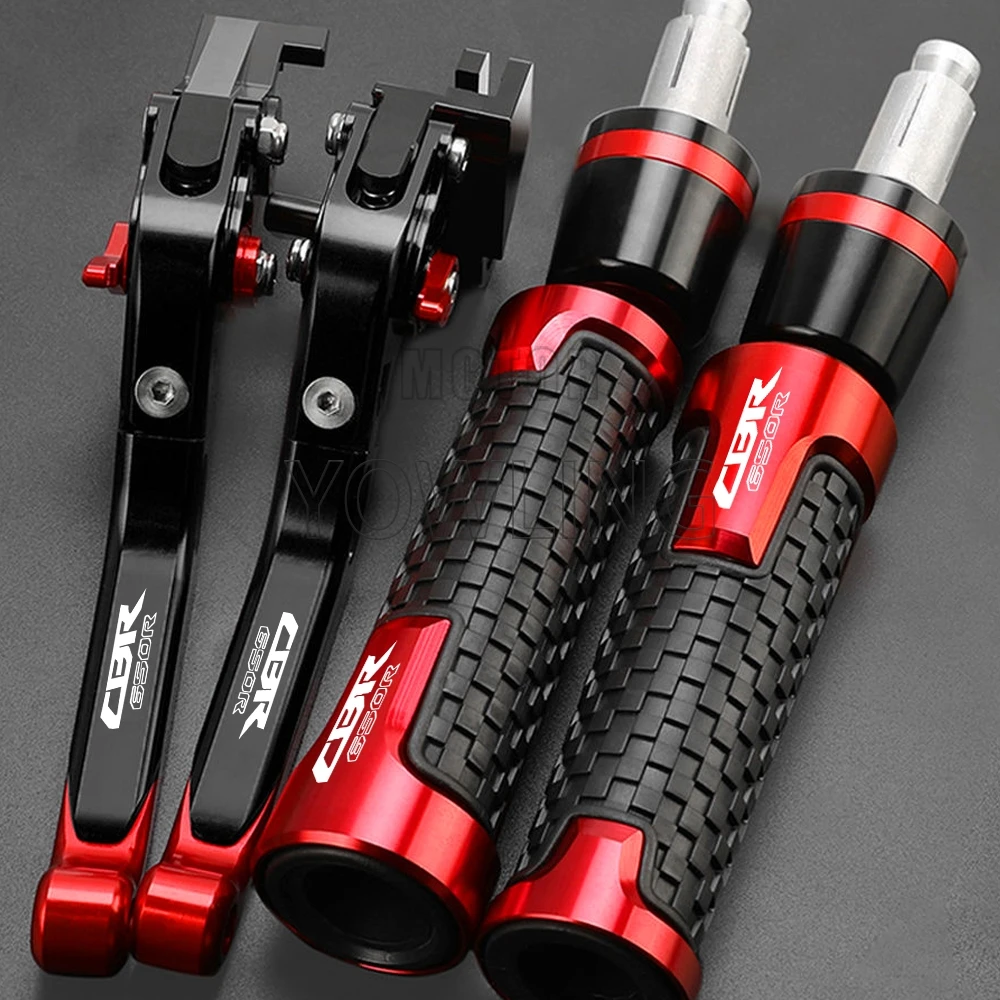 

For Honda CB650R CB650F CB650R CBR650R 2014 ~2023 2024 2025 Motorcycle Adjustable Handles Brake Clutch Levers Handlebar grips