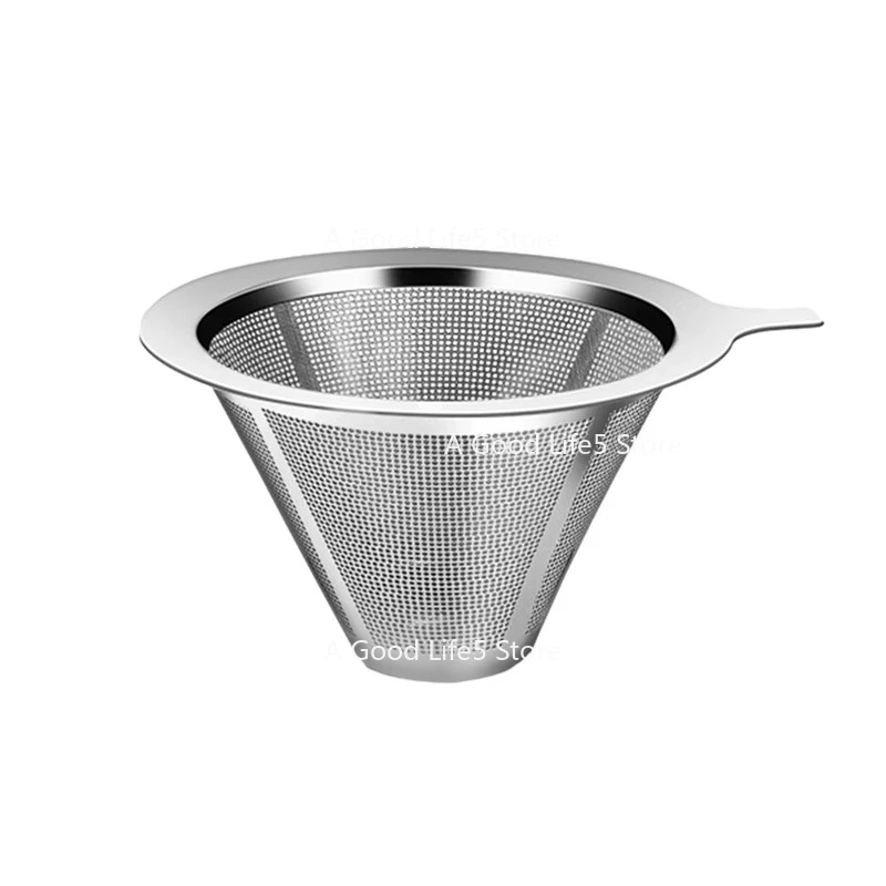 

Применитесь к фильтру для кофе Фильтр для кофе Бесплатная чашка с фильтром Набор посуды для ручного заваривания Воронка для кофе с тонким шифрованием