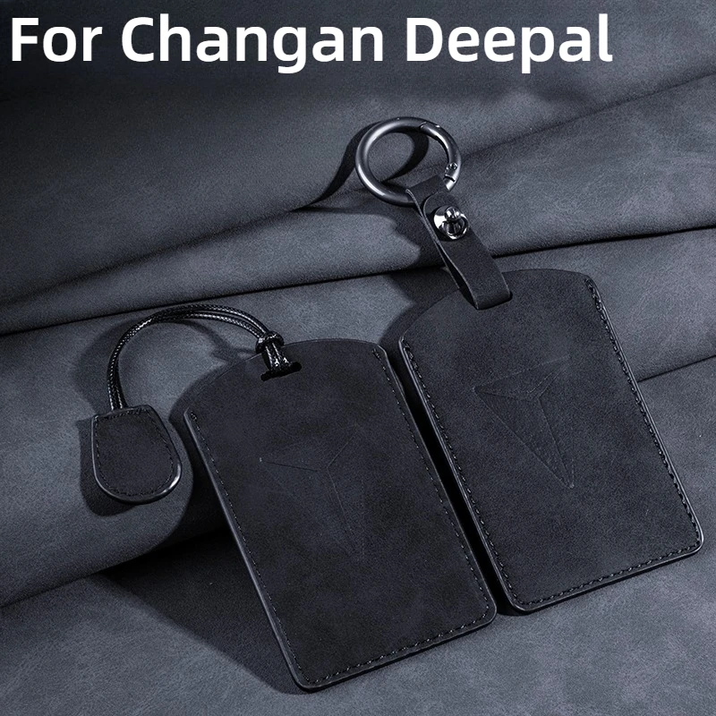 

Fit For Changan Deepal S07 S05 SL03 S09 L07 G318 Car Key Card Holder NFC Smart Card Case Suede Protective Shell