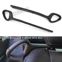 Soporte de cinturón de seguridad delantero, gancho de guía de extensión para Ford Mustang gt EcoBoost 2015-2021, accesorios de coche, 1 par