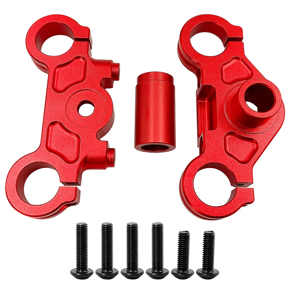 TRINOOD Set di triple morsetti in lega di alluminio 7075 per parti Promoto-MX per moto RC 1/4