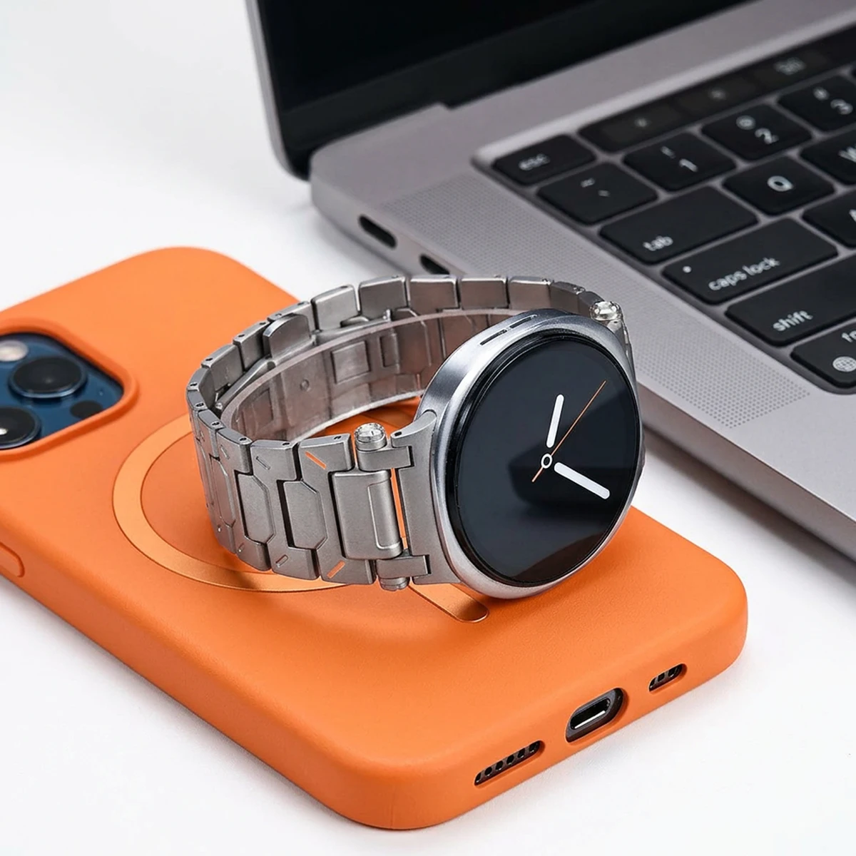 

Luxury Metal Titanium Alloy Strap for Samsung Galaxy Watch 8 40 44/Classic 46mm Band for Galaxy Ultra 47mm Replaceable Wristband