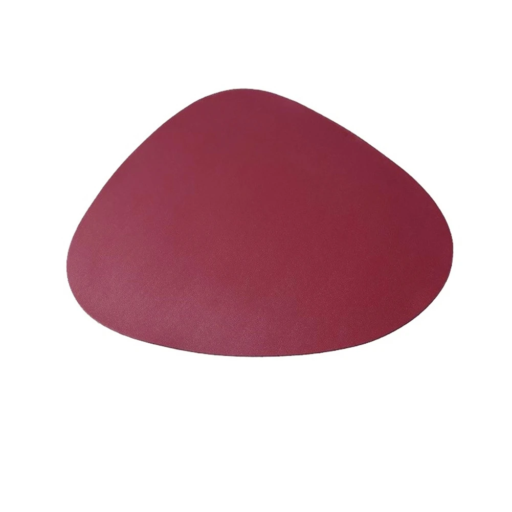Coffee Coaster PU Leather Stains Study Room Blue Kitchen Table Various Occasions Brown Light Blue Water Hose CM