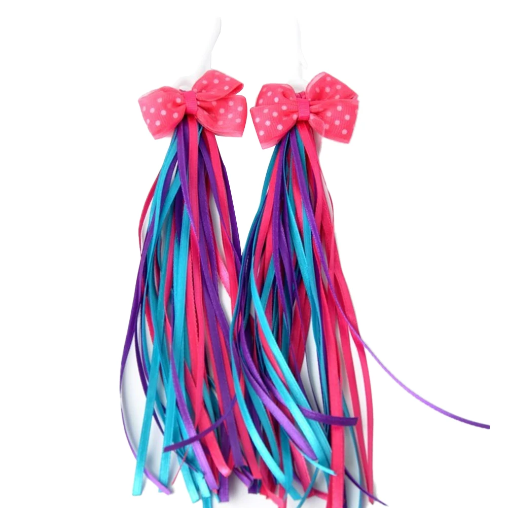 

Streamers for Bike Handles Ribbon Fringe Girl Handlebar Tassels Child Scooter Trim