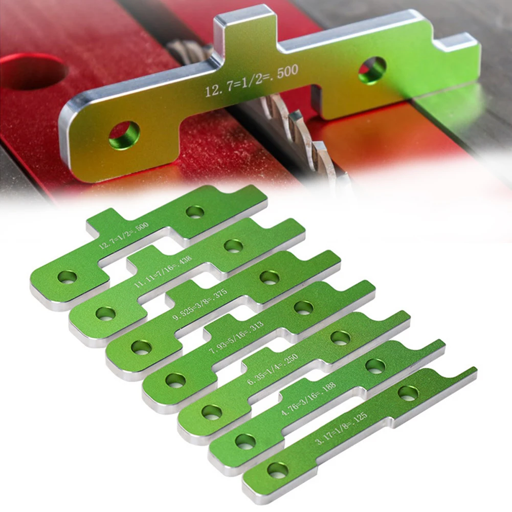 Aluminum Set Up Blocks Height Gauge Precise Adjustments Professional-Quality Finishes Stability Accurate Cutting