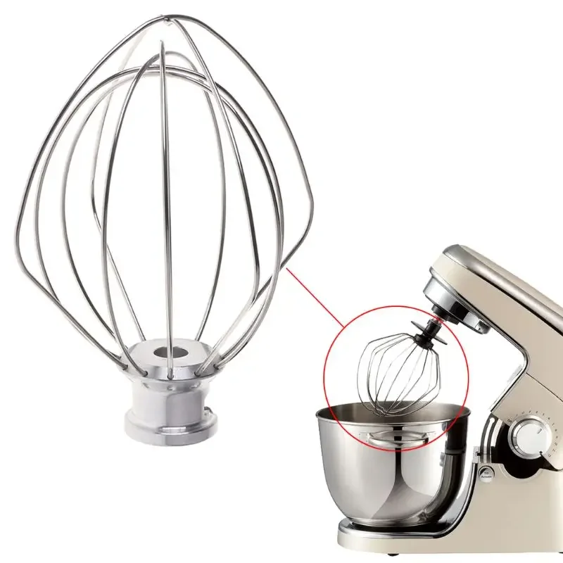 304 Stainless Steel Wire Whip Electric Mixer Attachment