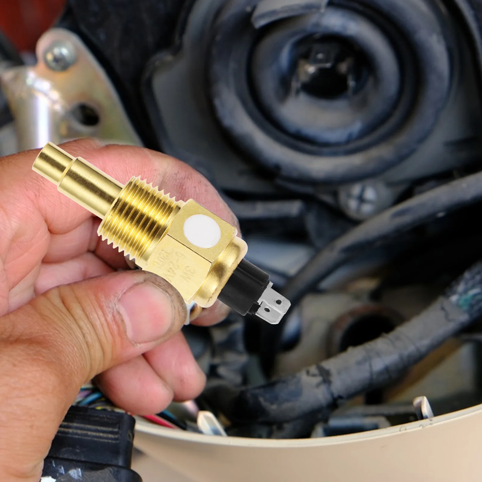 

High Precision Water Temperature Sensor Generator Real Time Monitoring Easy Installation Long Lifespan Oil Temp Sensor