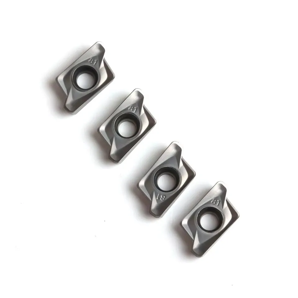 DESKAR RT070204R-81 RT100308R-81 LF6018 Original Numerische Drehmaschinen-Schnellvorschub-Fräseinsätze für die Edelstahlbearbeitung – Detail 3