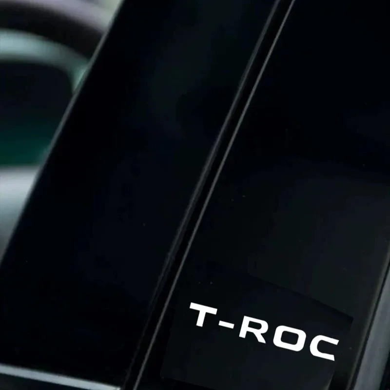 4 قطعة ملصقات جسم السيارة لشركة فولكس فاجن فولكس فاجن TROC T-ROC