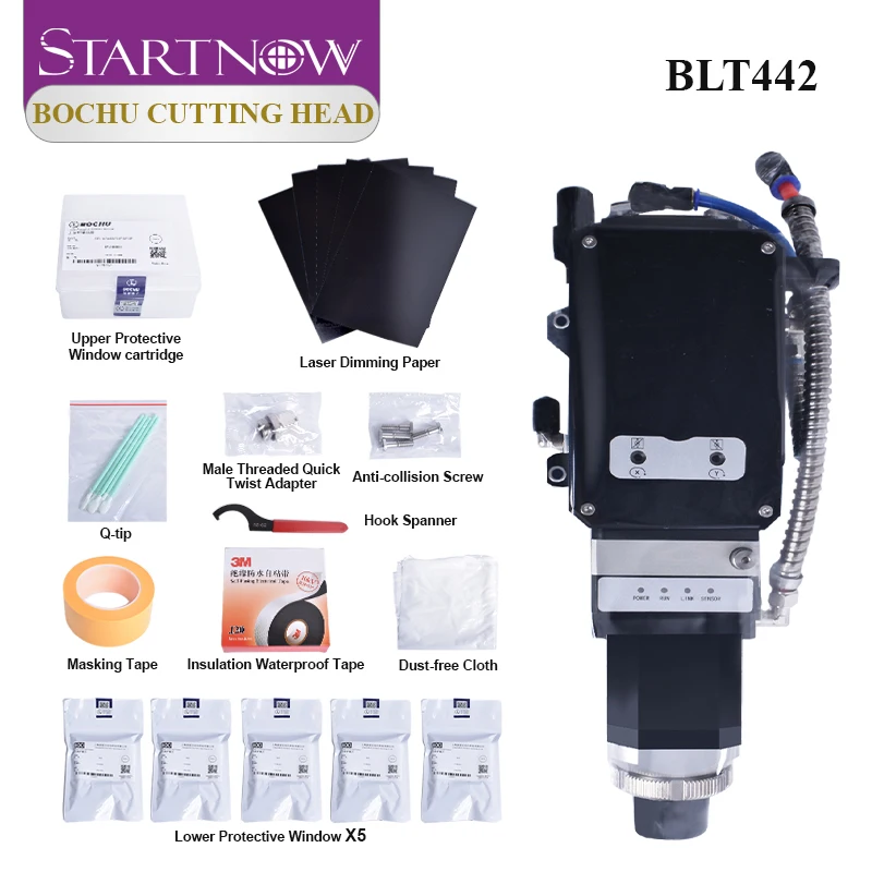 Startnow BOCI BLT310 رأس القطع لـ 4KW التركيز التلقائي مراقبة ذكية ألياف الليزر BLT421S 3D 8KW رأس قطع الأنابيب #5