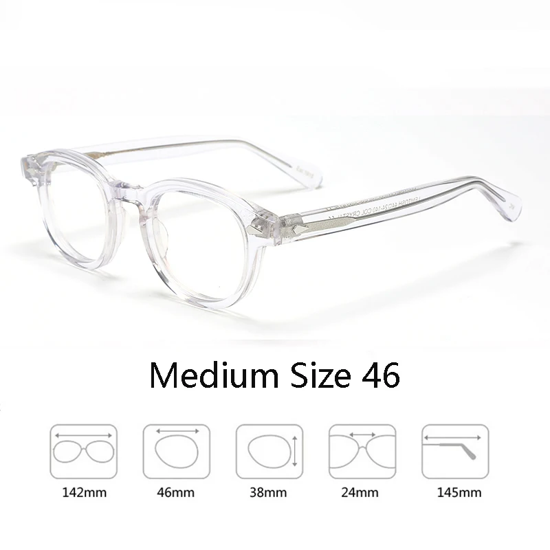 Johnny Depp Style Acetate Spectacle Frame