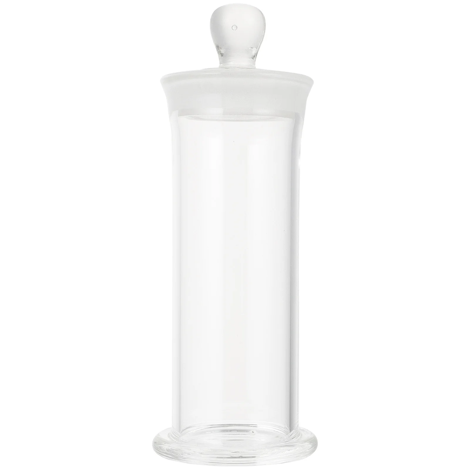 1Pcs Glass Specimen Bottle Borosilicate Clear Laboratory Bottle Chemistry Storage Vial Smooth Surface Easy Clean Prevent Spill