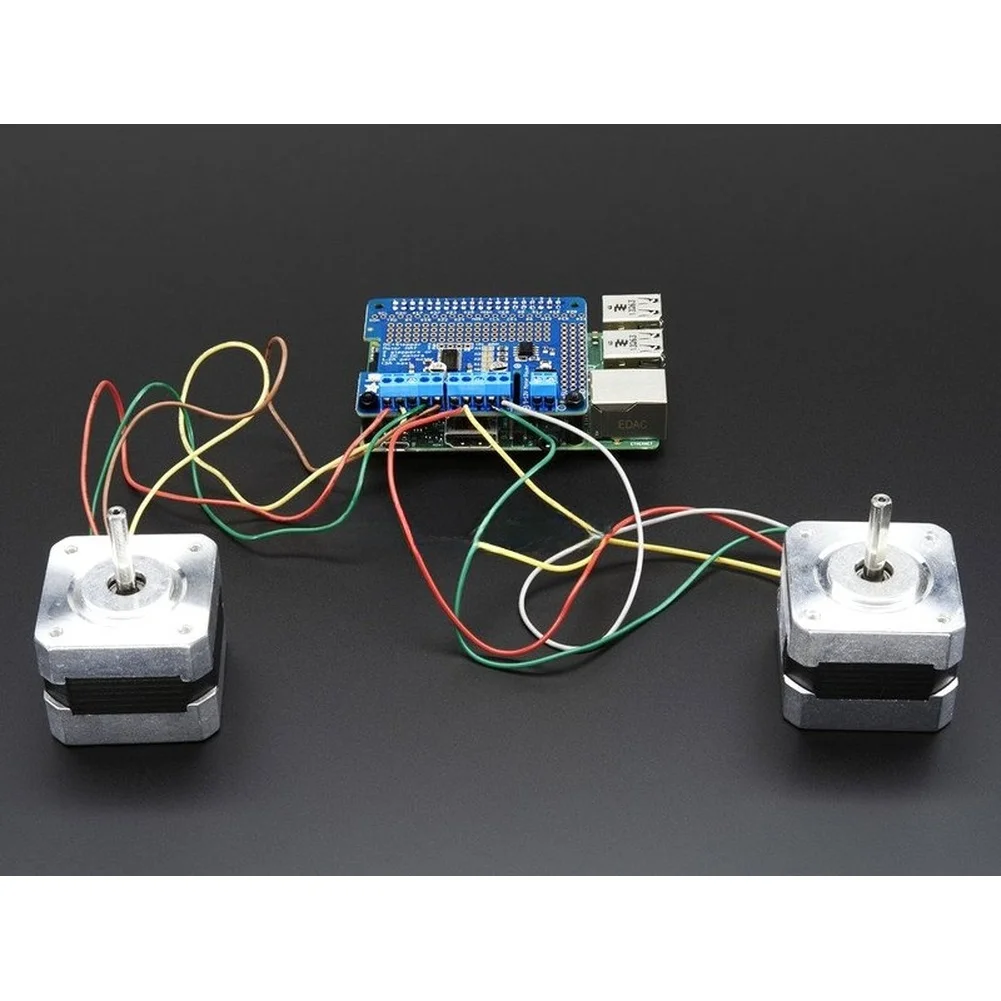 Robot Expansion Board V2 For For Raspberry Pi 3B 3B+ With 16 For PWM Channels I2C Interface For Stepper Motor Control For Arduin