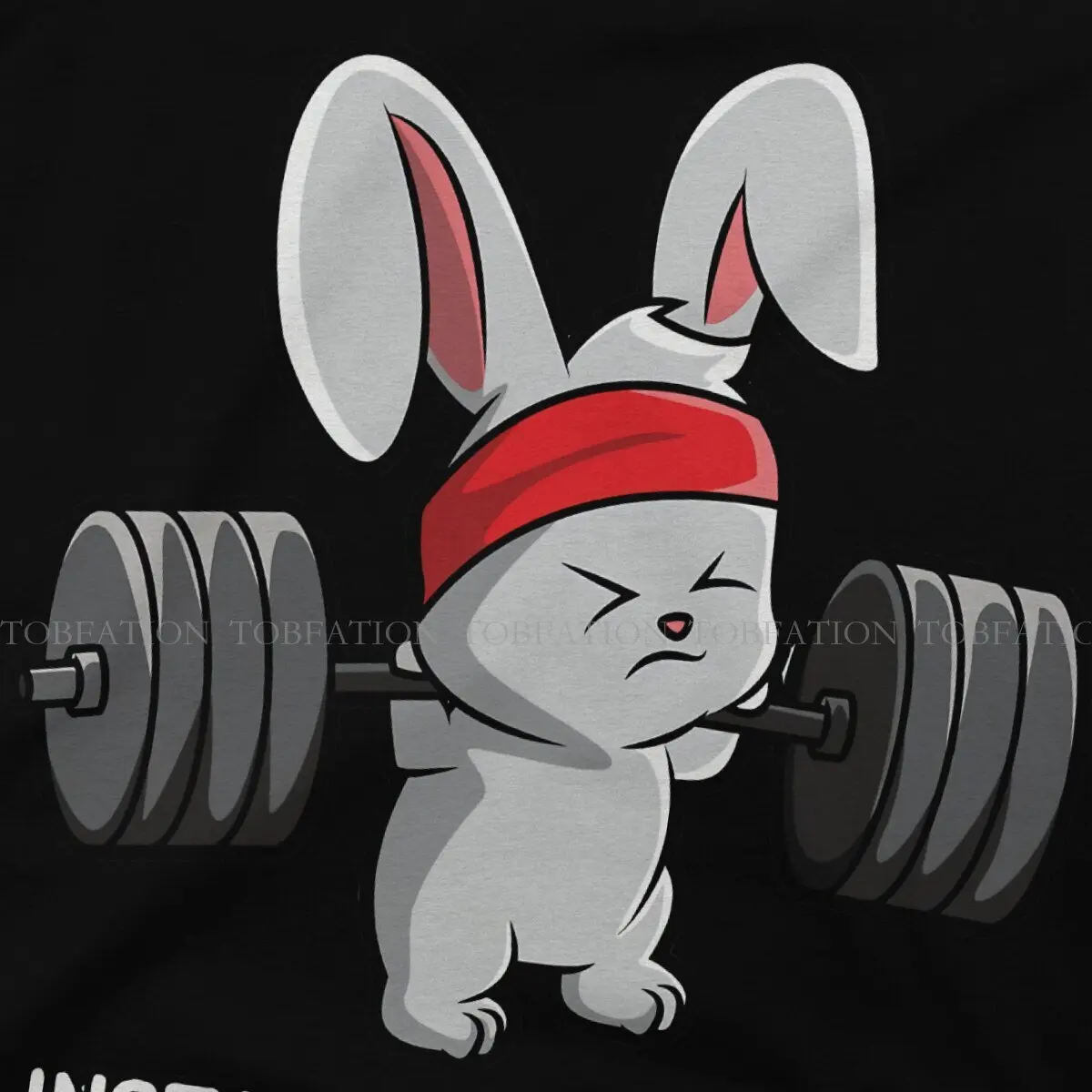 Buns Of Steel Bunny Fitness Gym Workout Installing Muscles Tshirt Classic Men Graphic Teenager Tees Tops Loose Cotton T Shirt