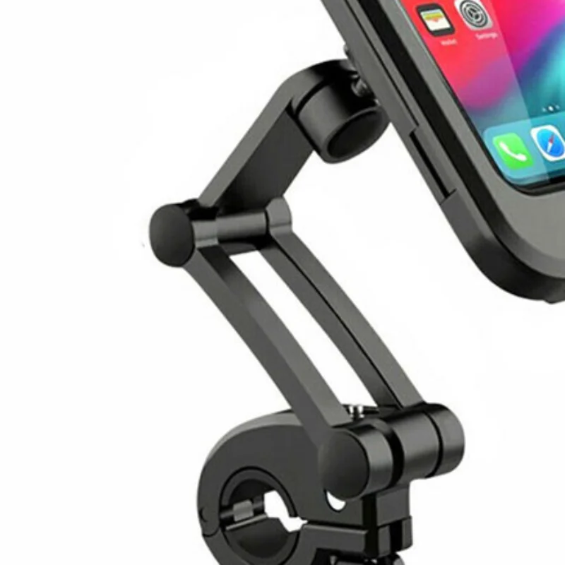 Universal Waterproof Bicycle Mobile Phone Holder Motorcycle Stands 360°Swivel Adjustable Bike Holder For 5.5~6.8'' Mobile Phone